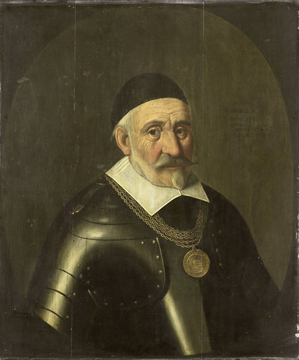 Portræt af kaptajn Charles de Heraugières, kommandør af Breda af Anonymous