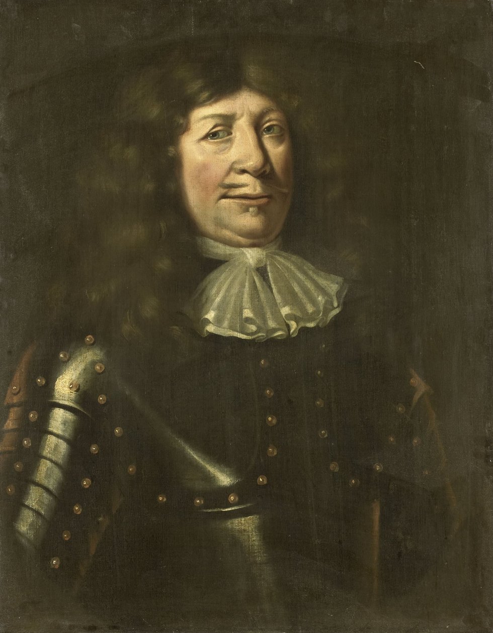 Portræt af Carel Rabenhaupt, generalløjtnant af Anonymous