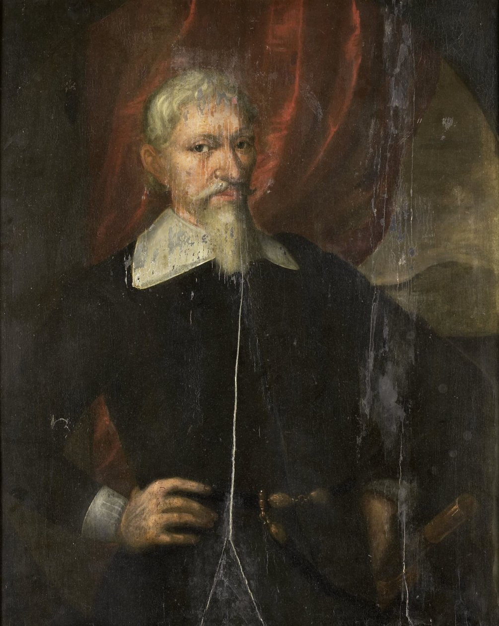Portræt af Hendrik Brouwer, generalguvernør i Hollandsk Ostindien af Anonymous