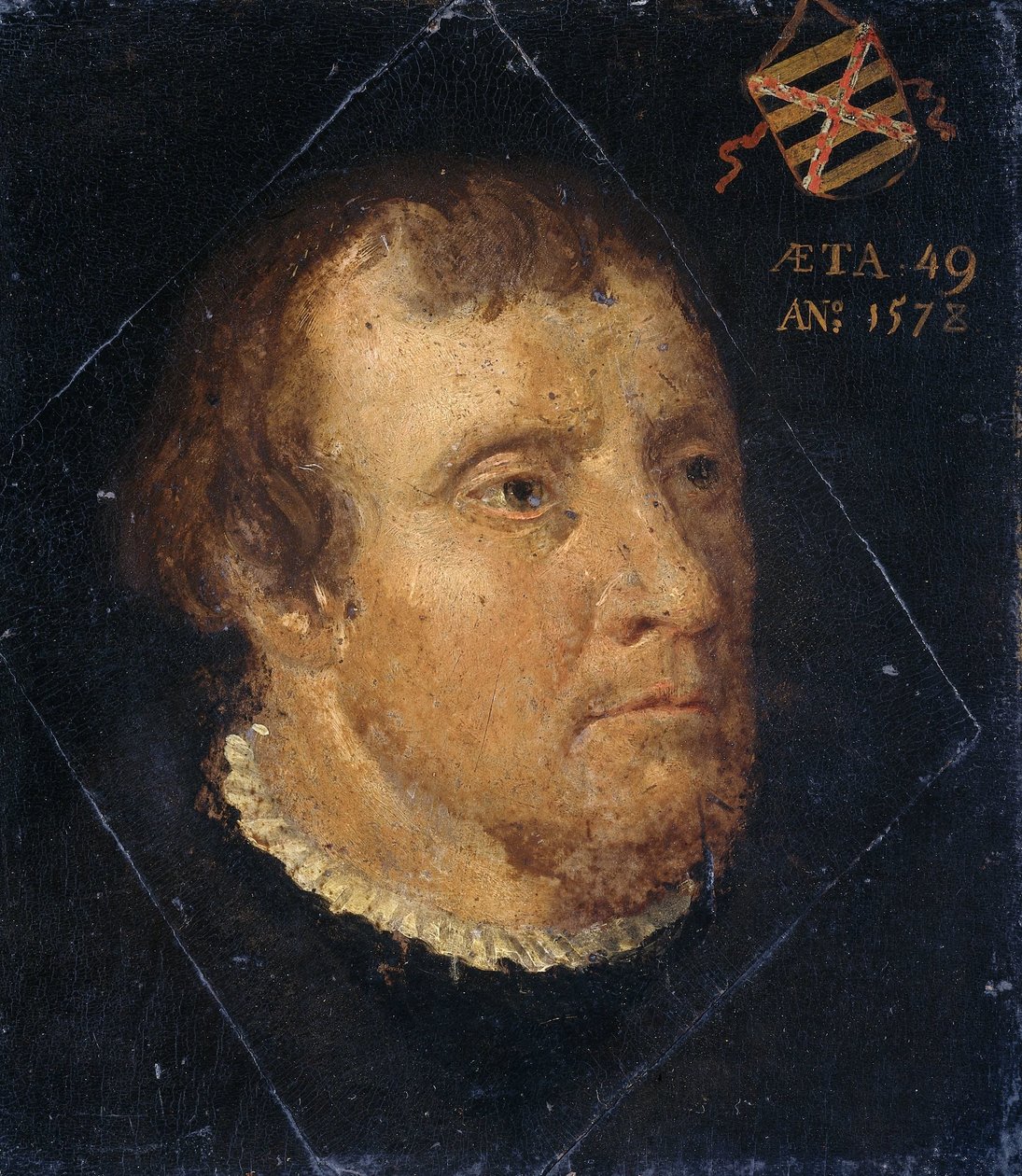 Portræt af Willem Ploos van Amstel, foged af Loosdrecht af Anonymous