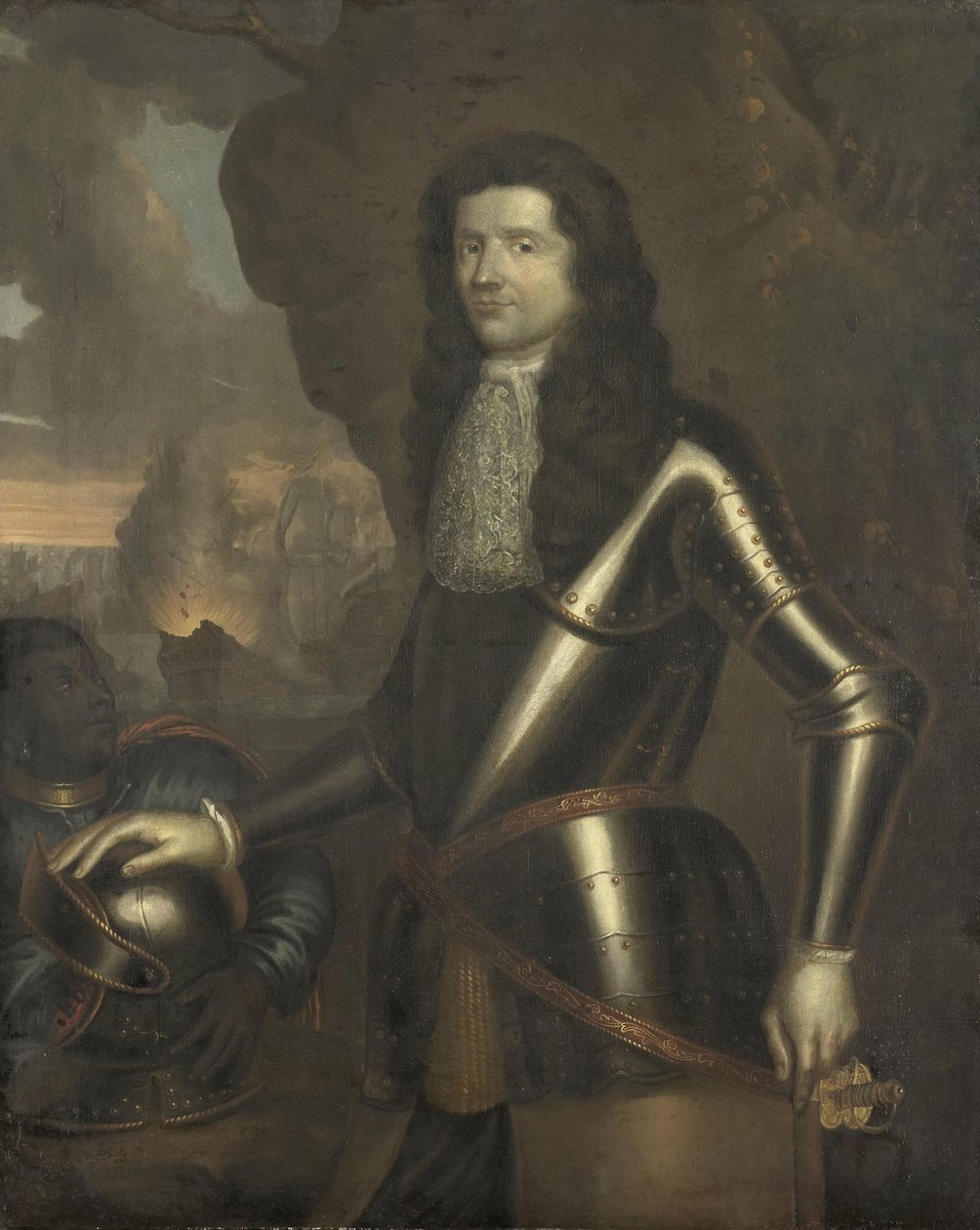 Portræt af en admiral, sandsynligvis Willem van Ewijck af Anonymous