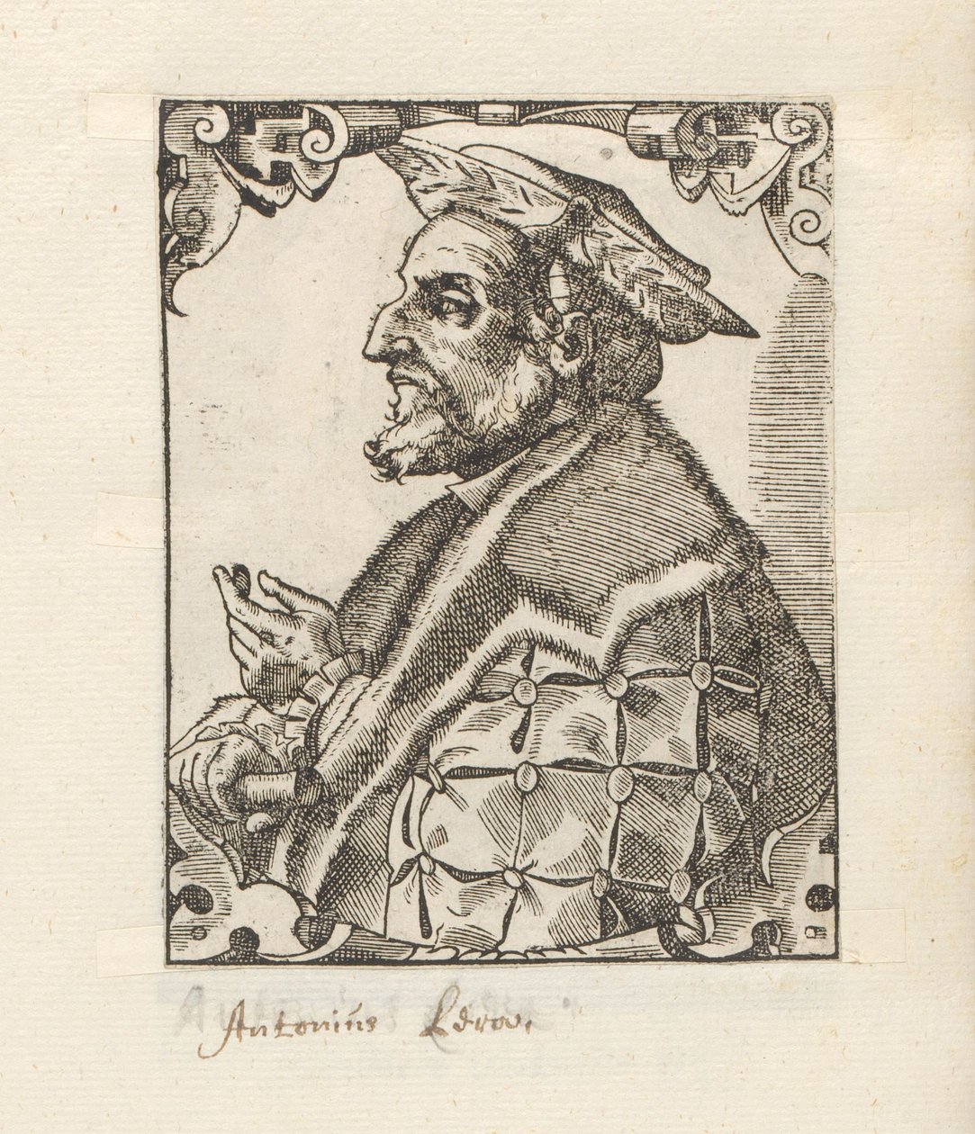 Portret af Antonio de Leyva af Anonymous