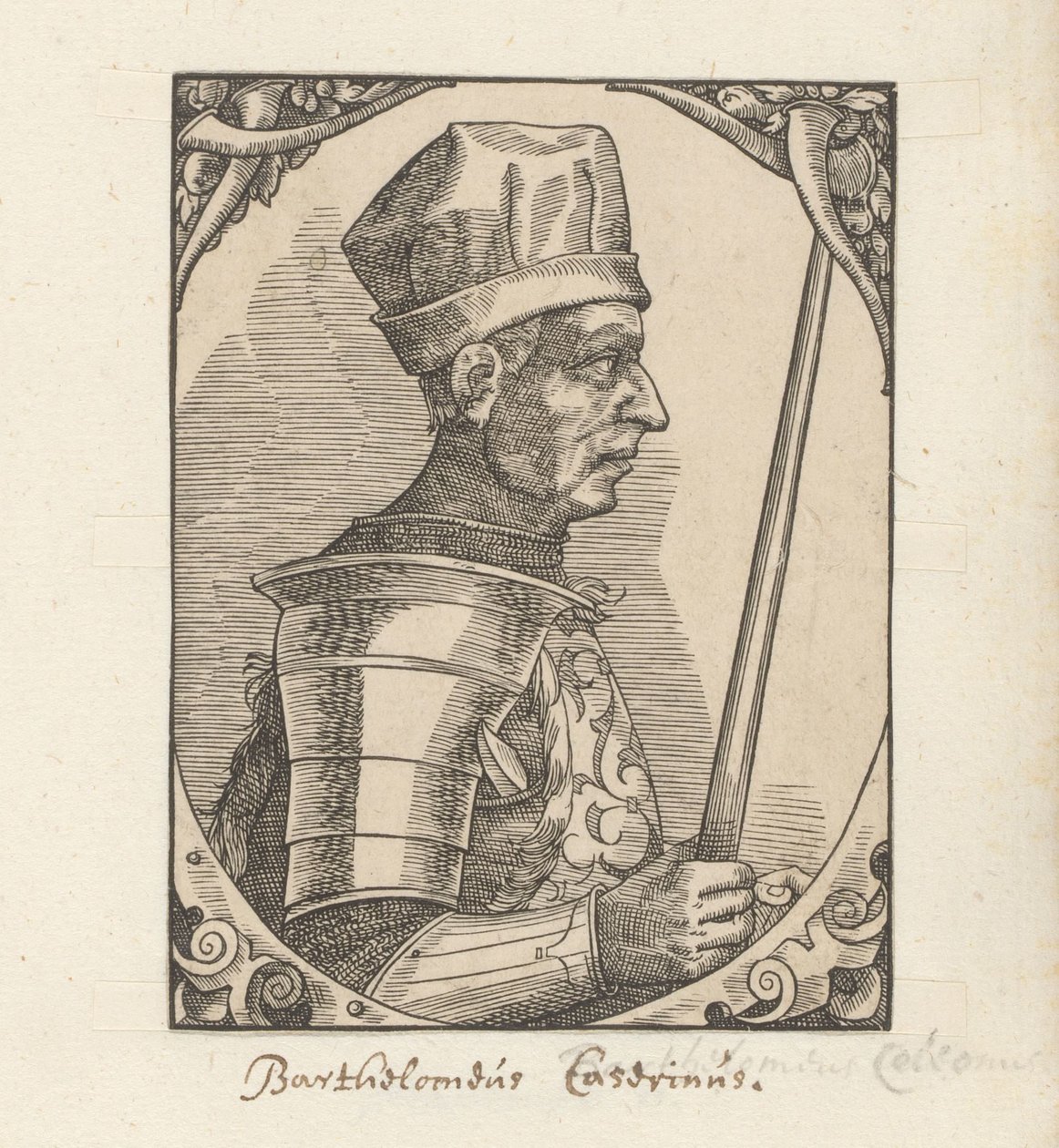 Portret af Bartolomeo Colleoni af Anonymous