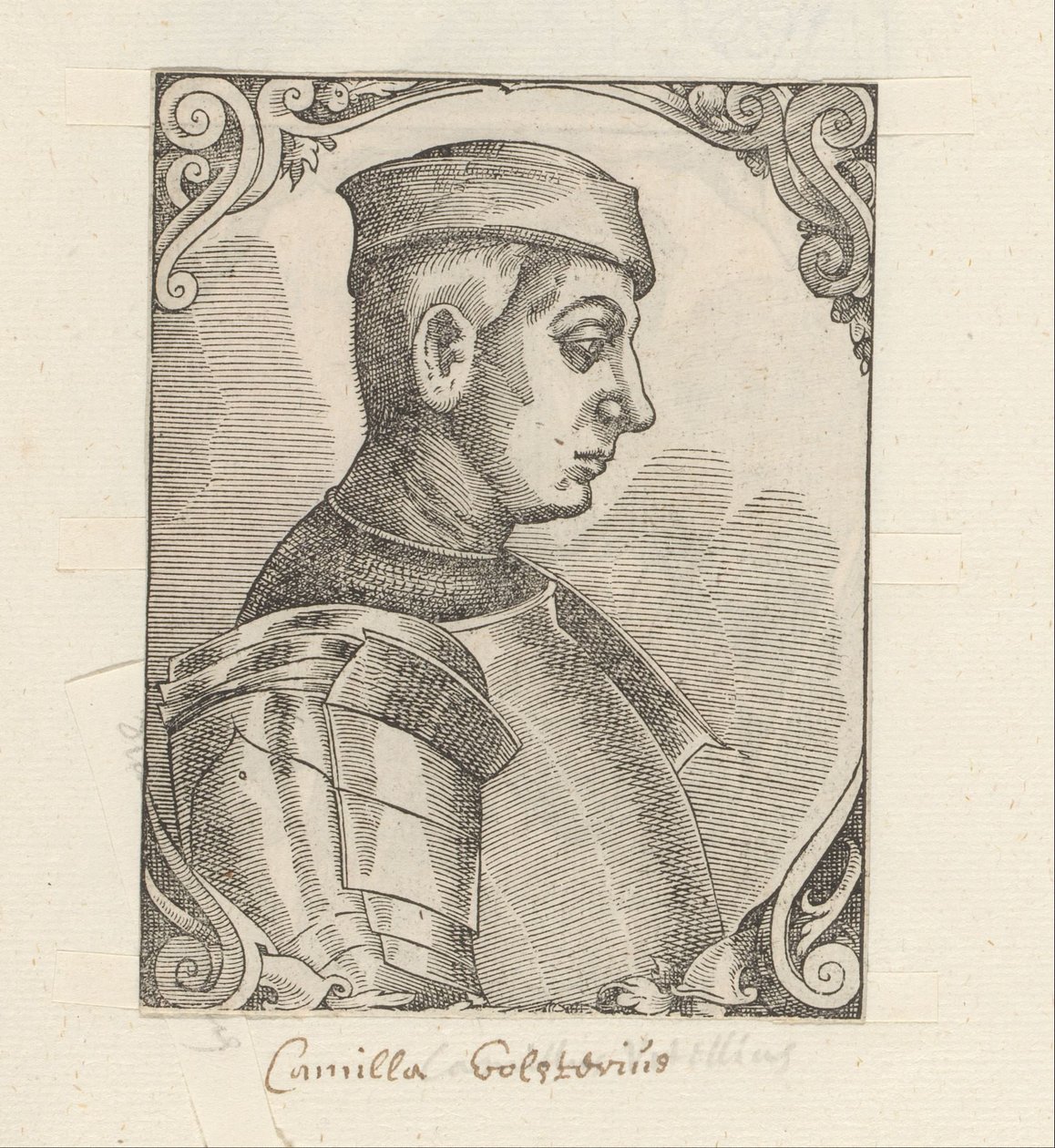 Portræt af Camillus Vitellus af Anonymous