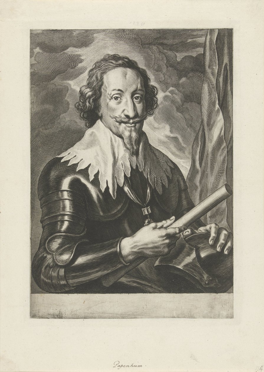 Portræt af Gottfried Heinrich, greve af Pappenheim af Anonymous