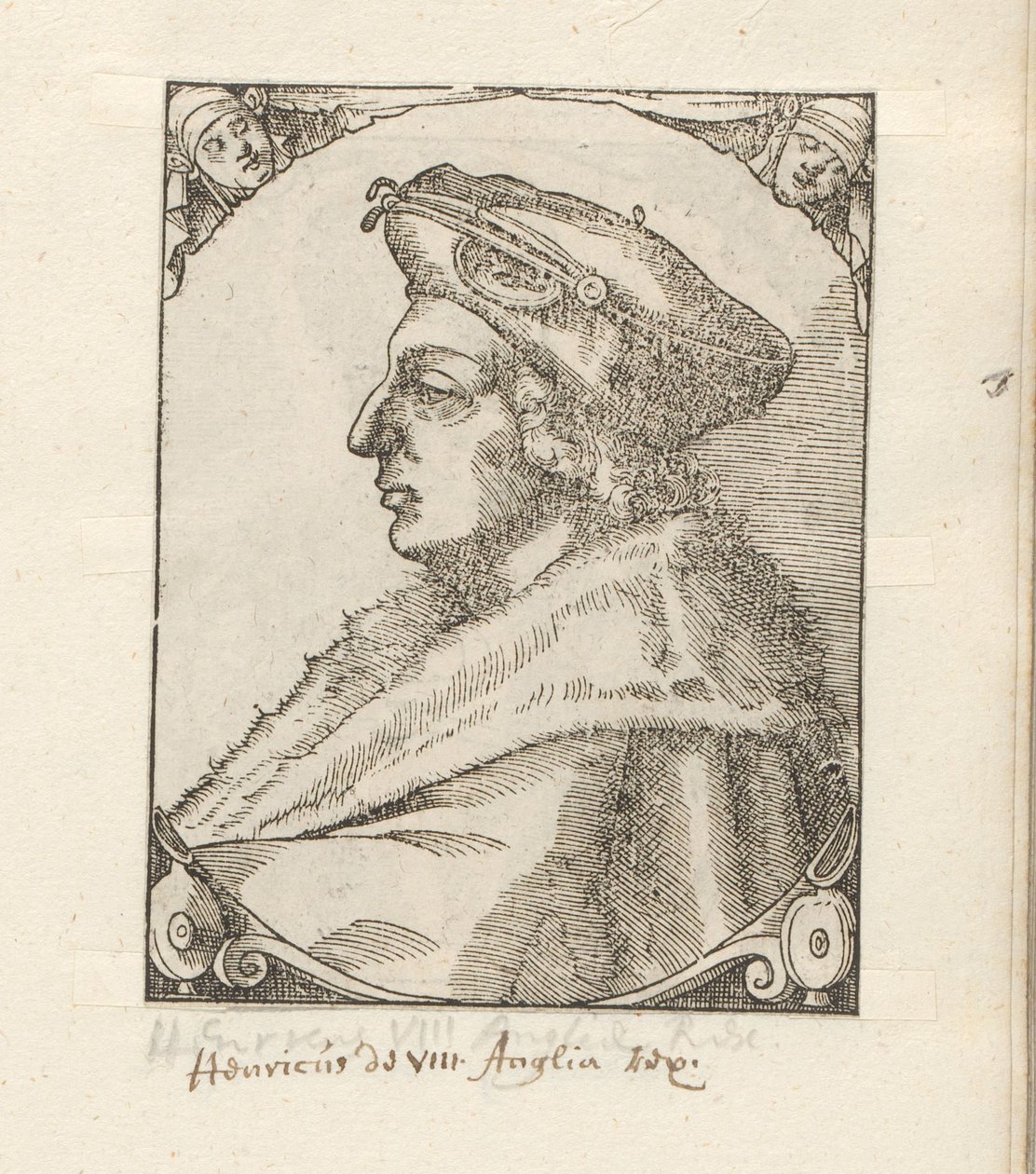 Portræt af Henrik VIII, konge af England og Irland af Anonymous