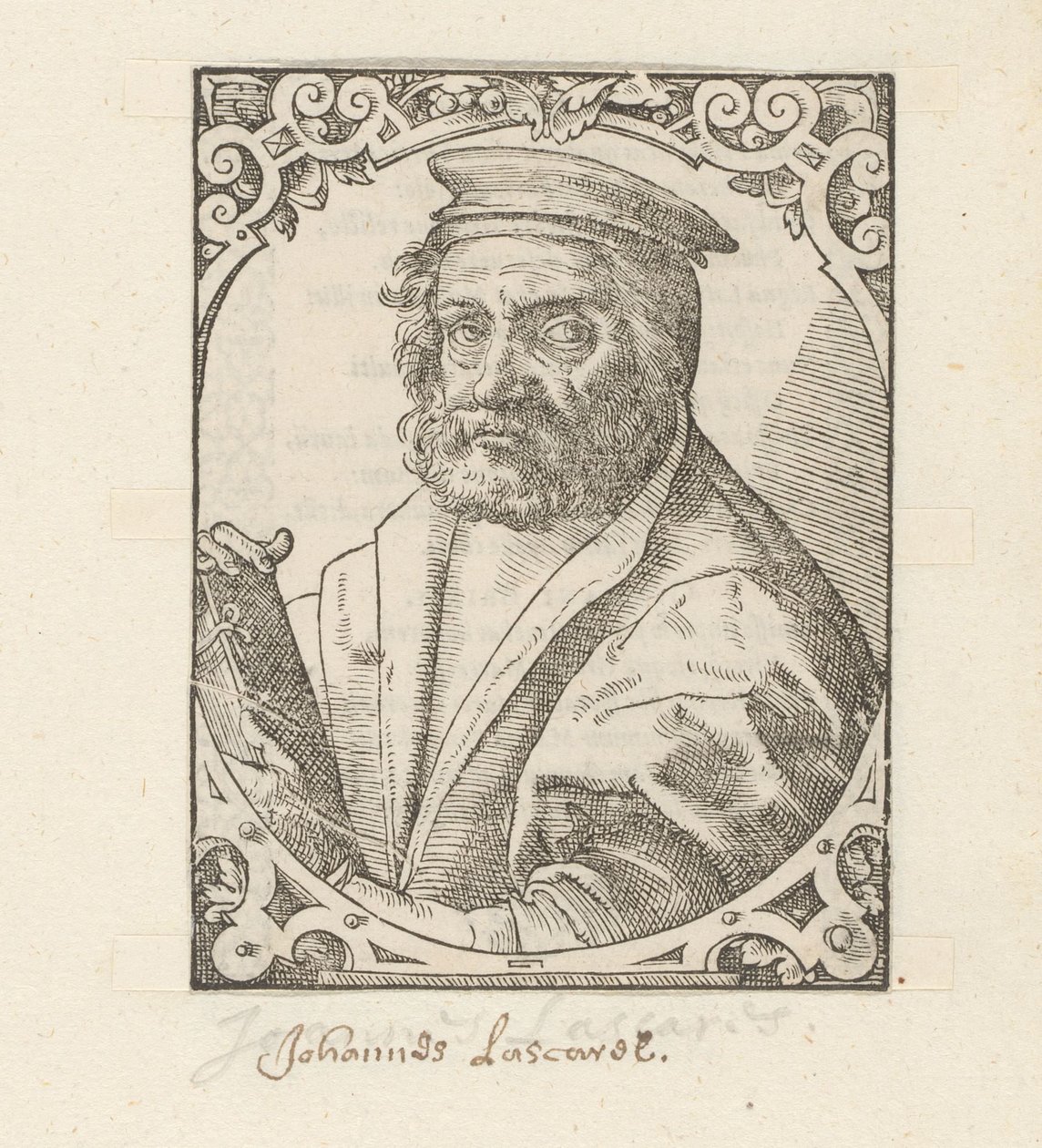 Portræt af Johannes Lascaris af Anonymous