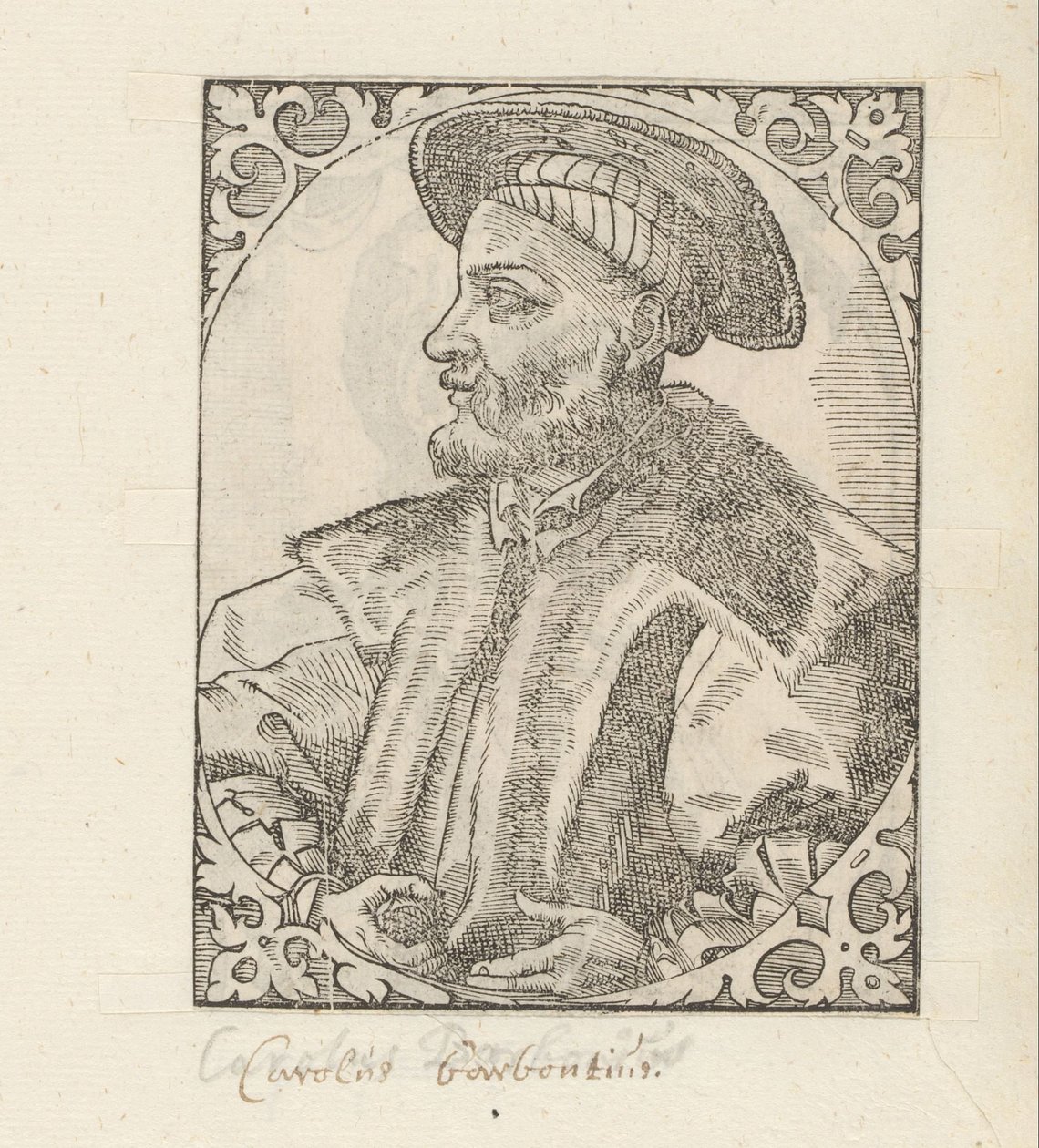Portræt af Charles III af Bourbon af Anonymous