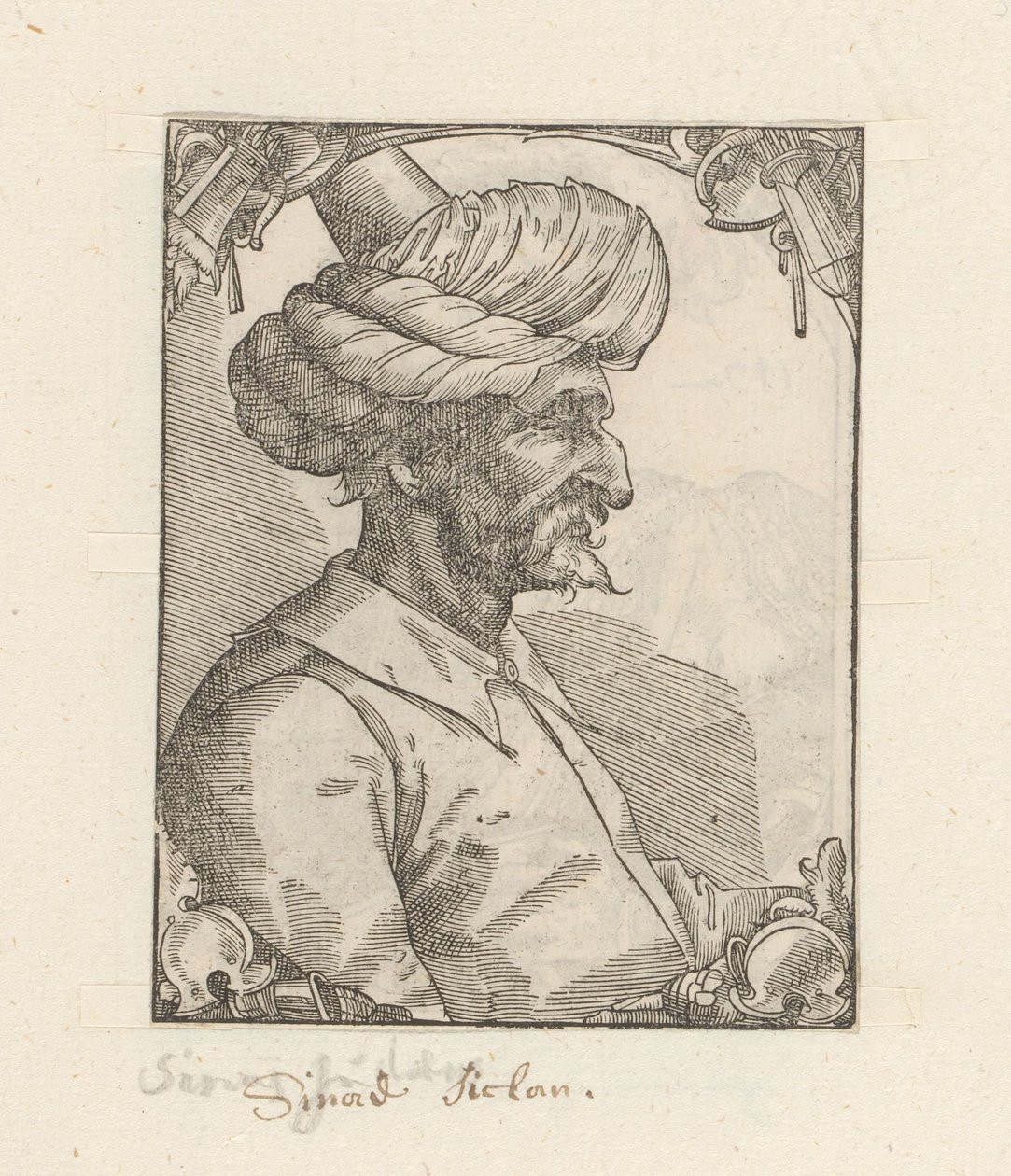Porter van Koca Sinan Pasha af Anonymous