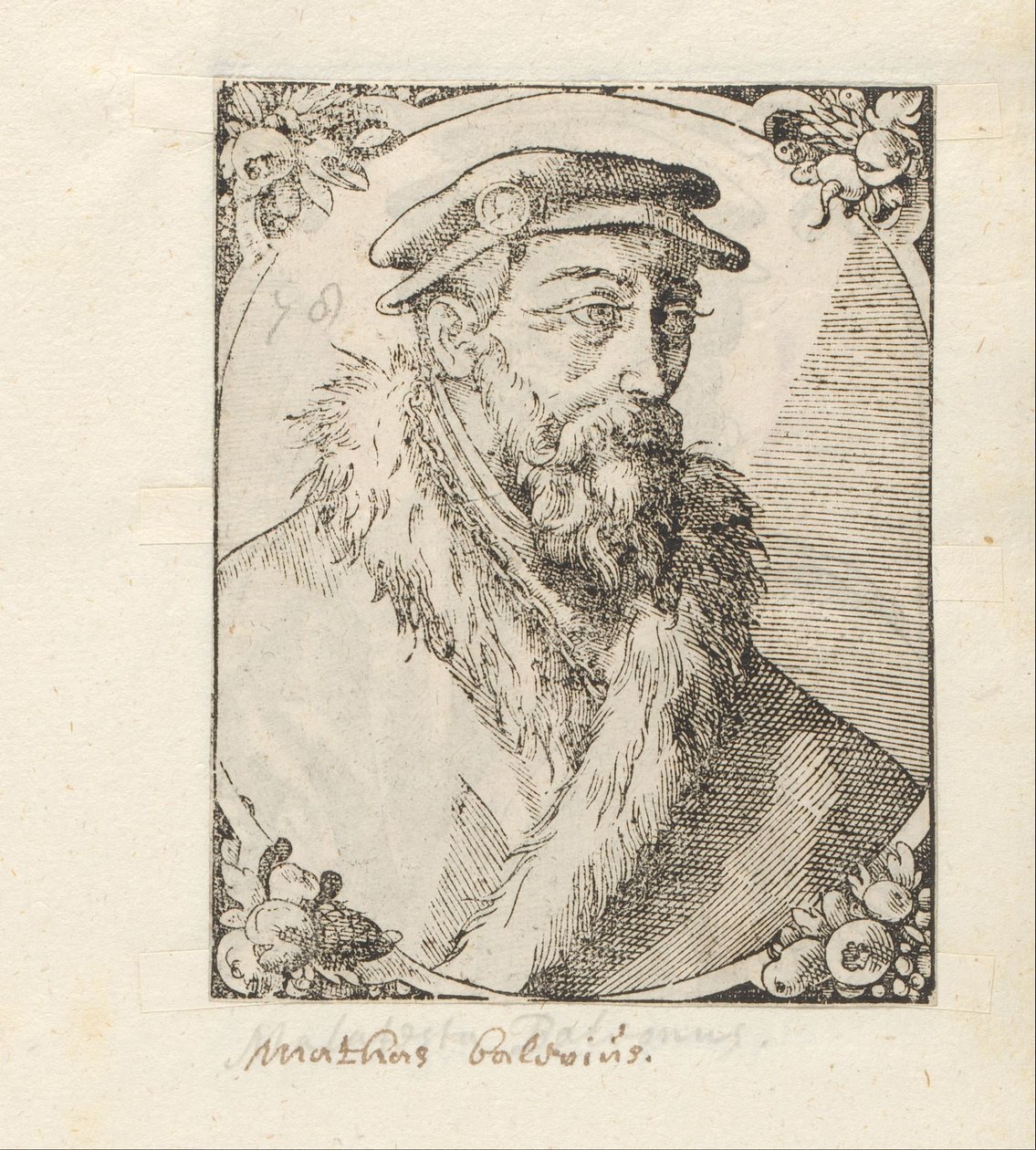 Portret af Malatesta Baglioni af Anonymous