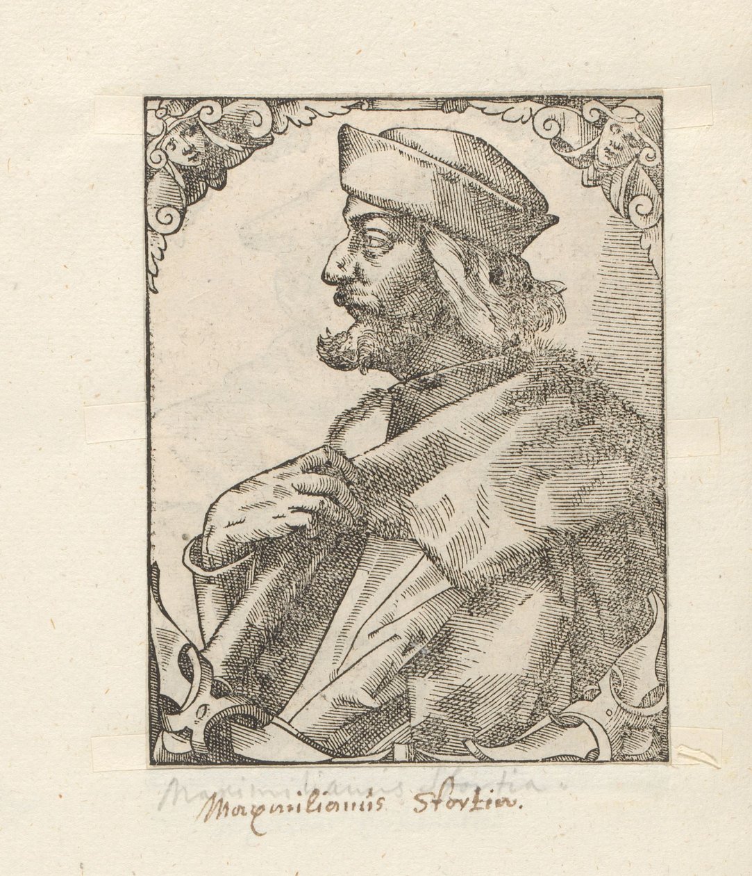 Portræt af Maximilian Sforza af Anonymous