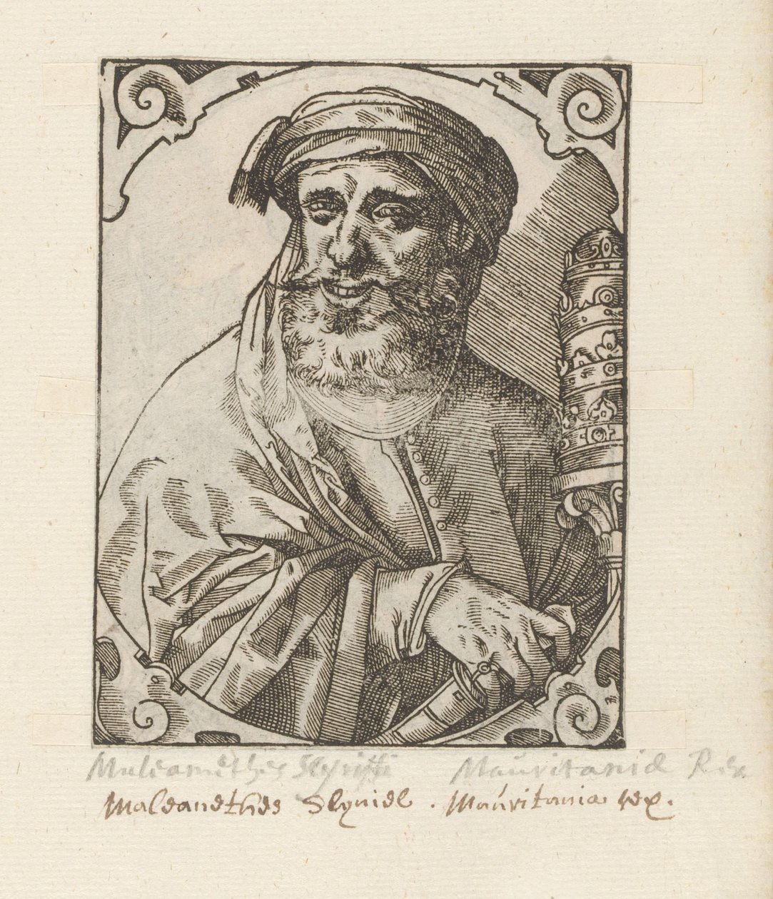 Portræt af Muleamethes Scyriffic af Anonymous