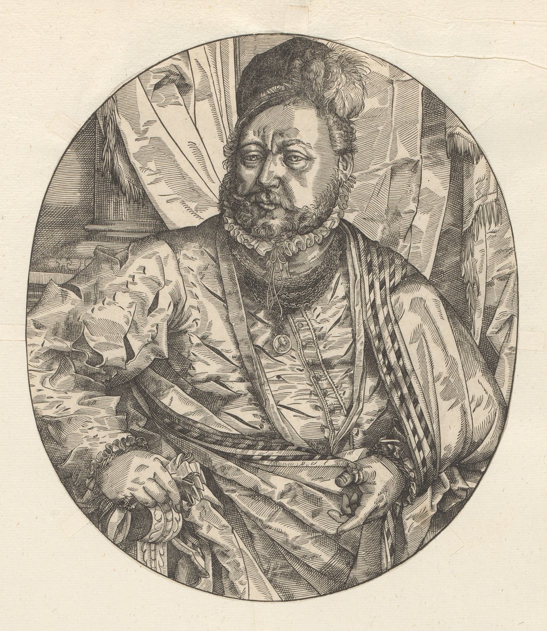 Portræt af Otto Heinrich Schwarzenberg af Anonymous