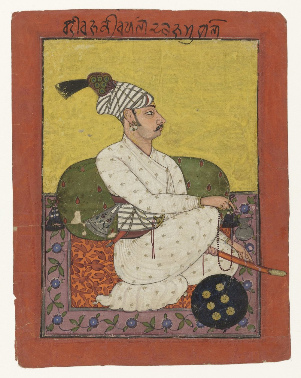 Portræt Van Raja Kirpal Dev Van Bahu (Jammu) af Anonymous