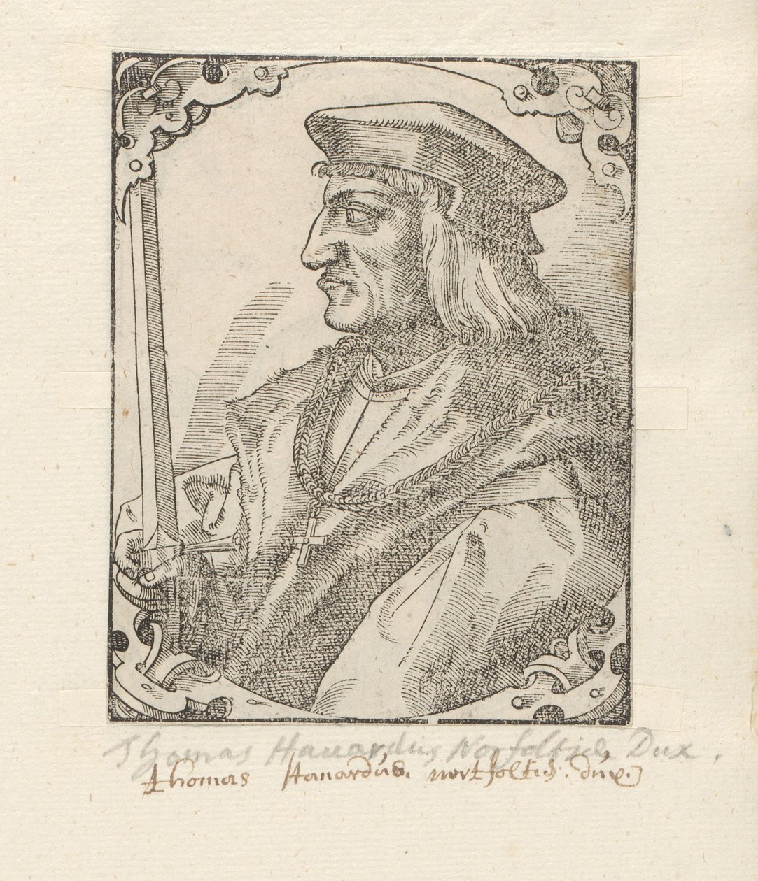 Portræt af Thomas Howard af Anonymous