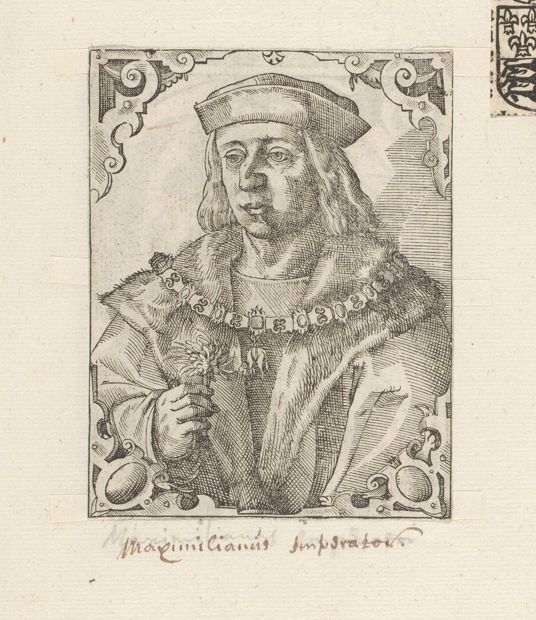 Portræt af kejser Maximilian I af Habsburg af Anonymous