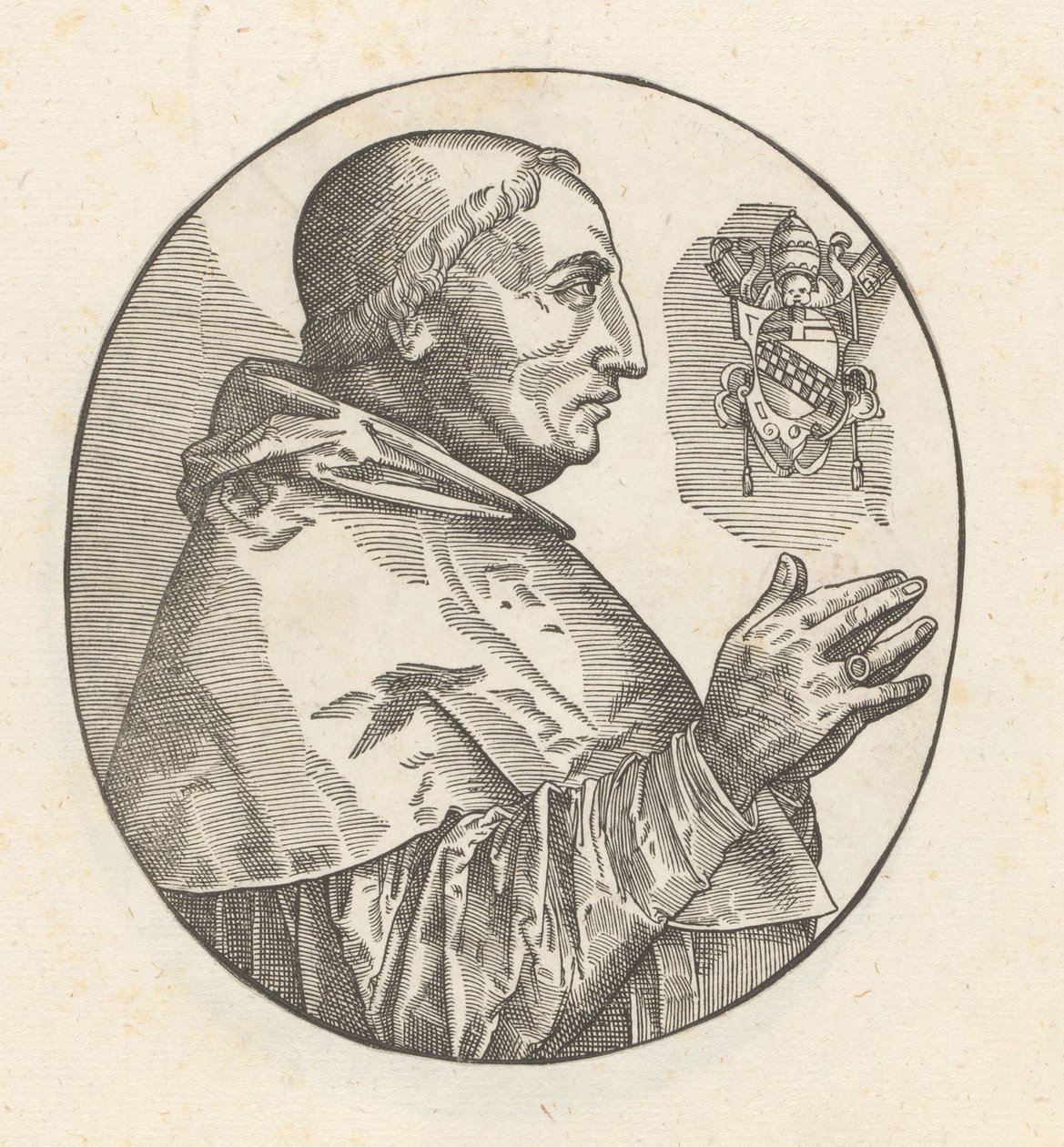 Portret van paus Innocent VIII af Anonymous