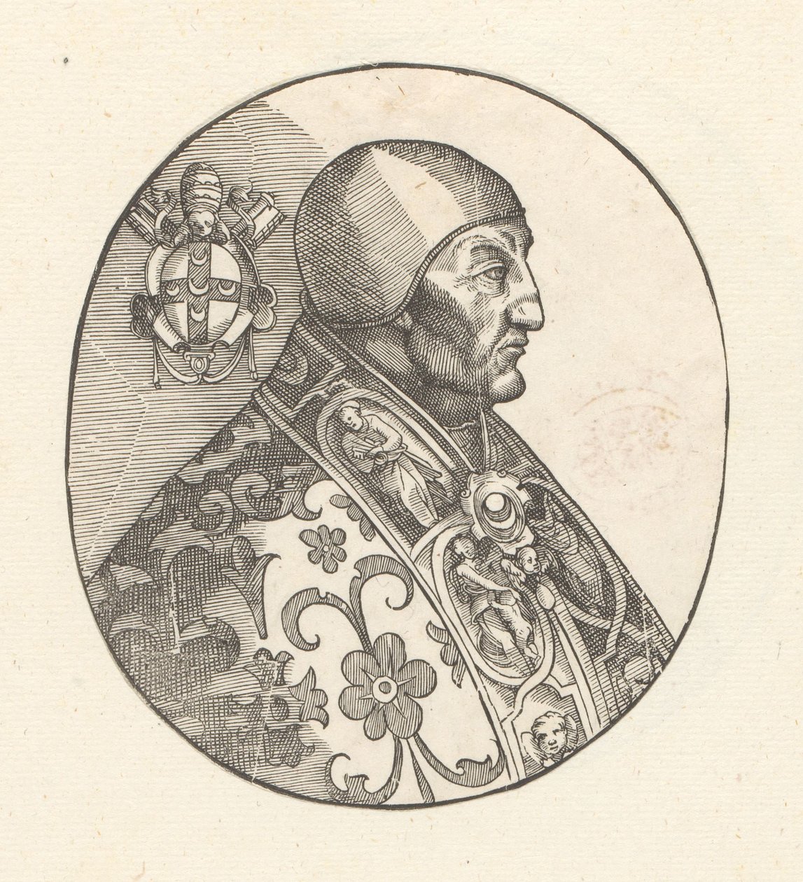 Portret van paus Pius III af Anonymous