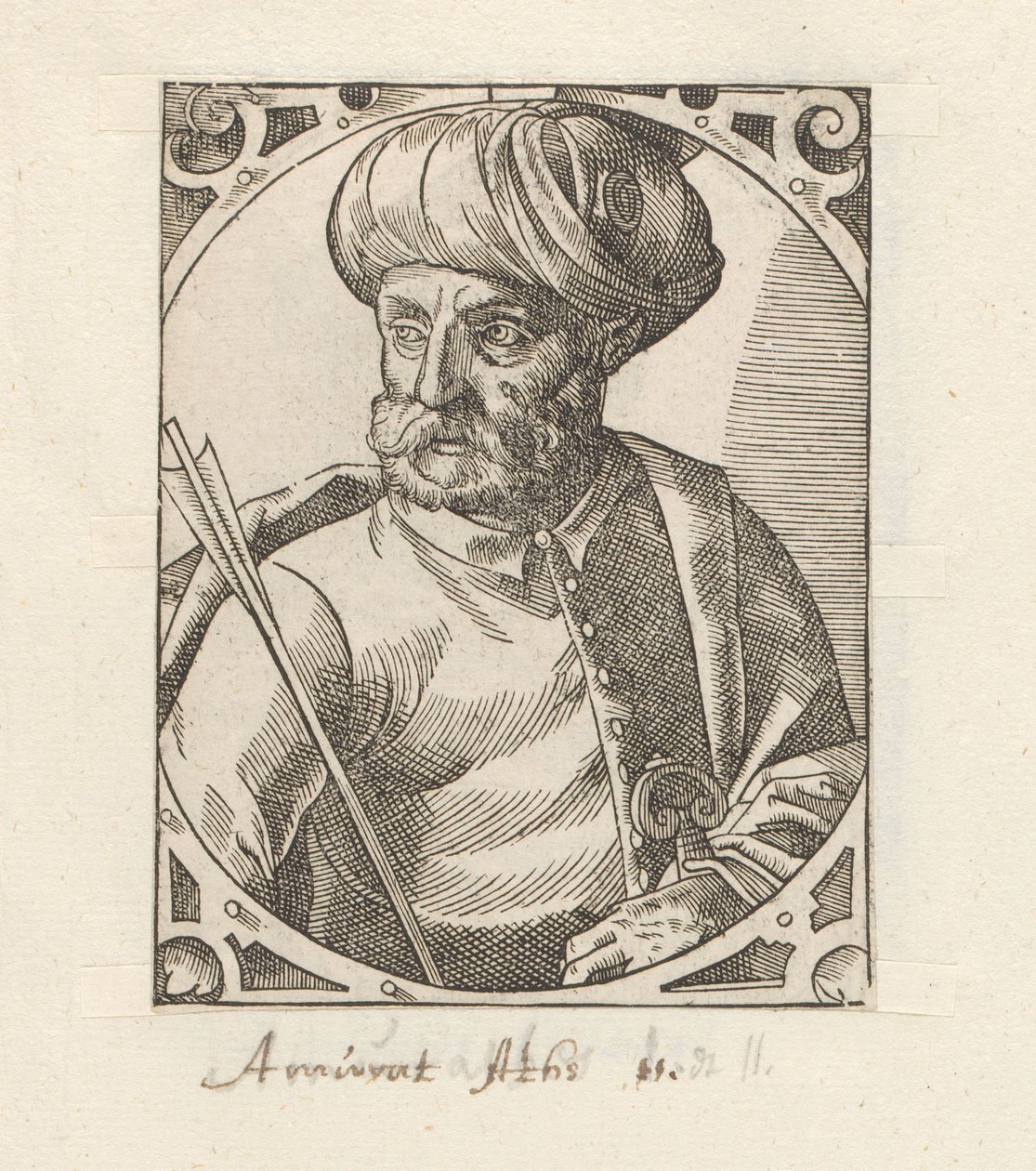 Porter van sultan Bayezid II af Anonymous
