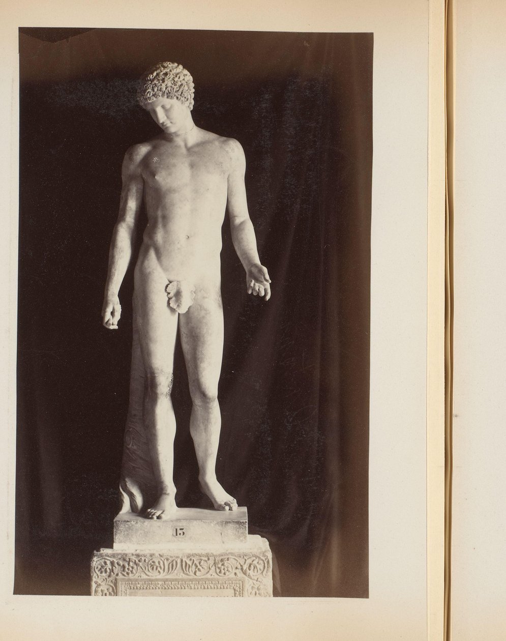 Skulptur af Antinous i de kapitolinske museer i Rom, Italien af Anonymous