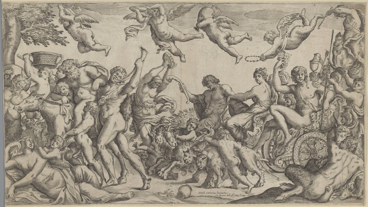 Triumf af Bacchus og Ariadne af Anonymous