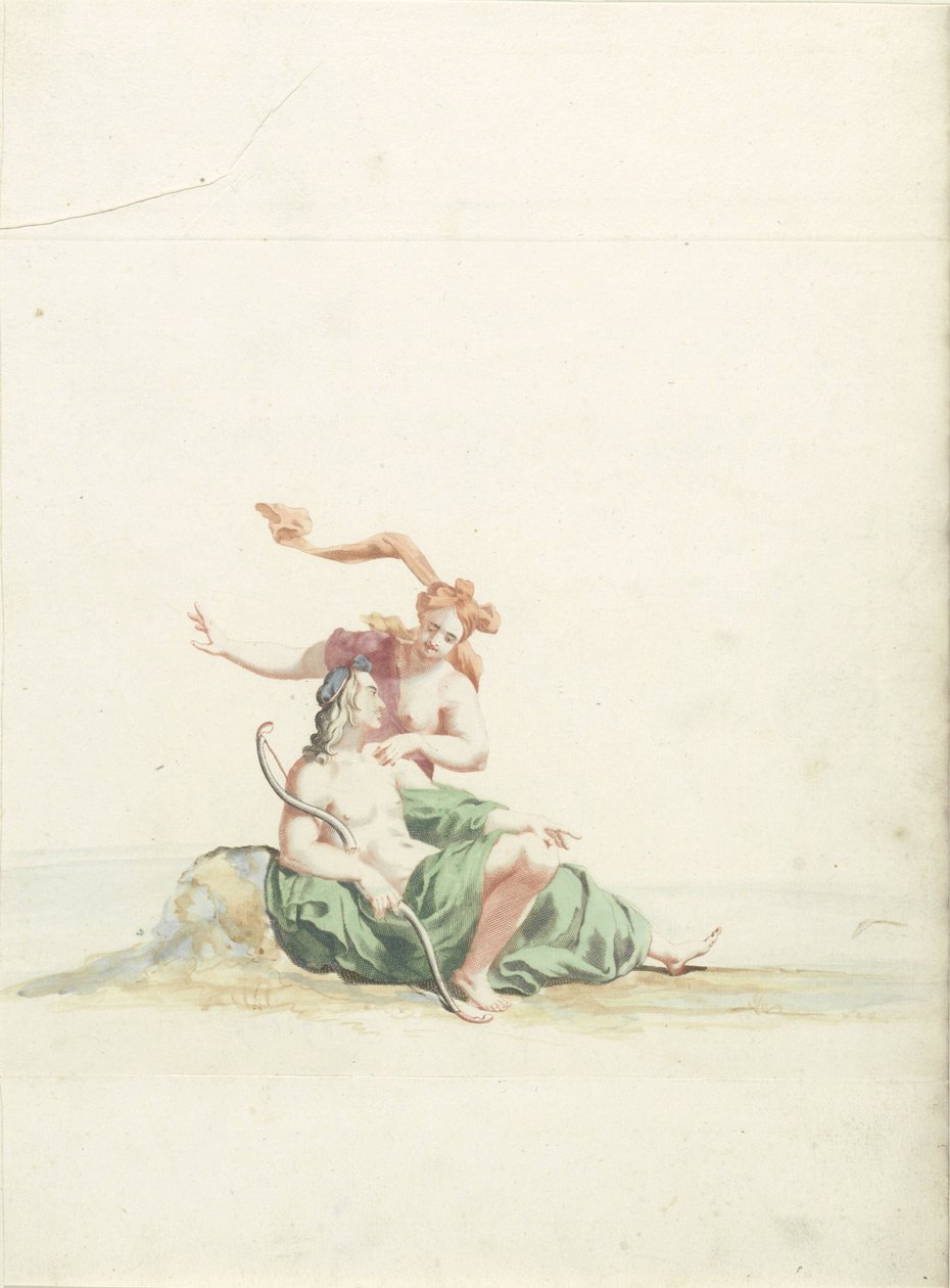 Venus og Adonis af Anonymous