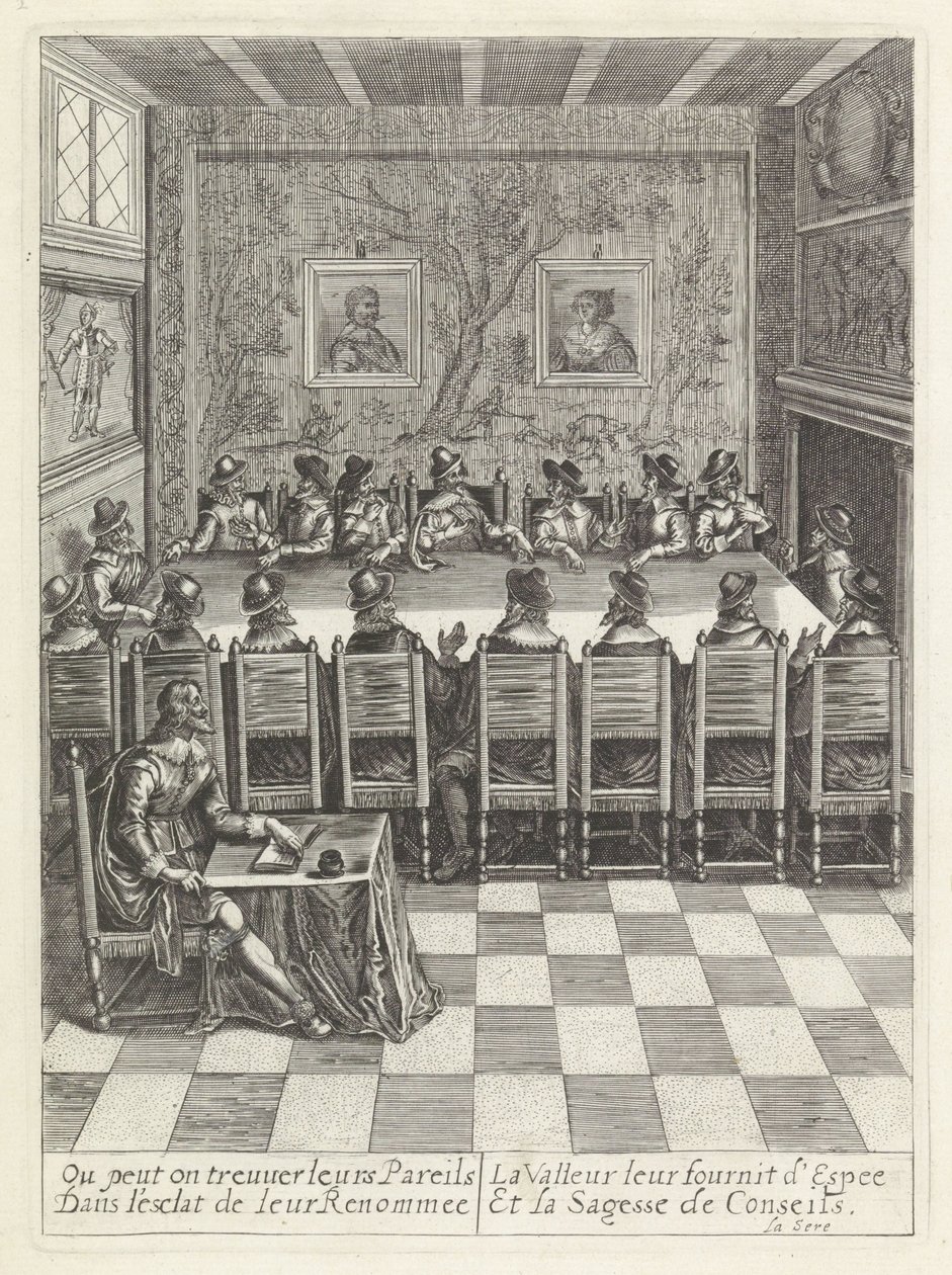 Vergadering van de Staten-Generaal Historien om indtoget af den mest kristne konges dronningemoder i de forenede provinser i Holland. (serietitel) af Anonymous