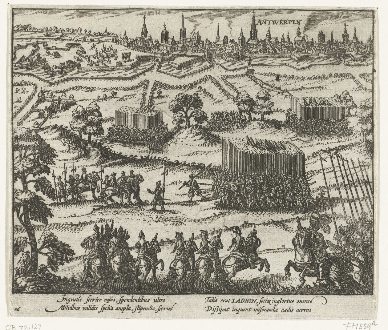 Forræderi mod Ladron, 1570 af Anonymous
