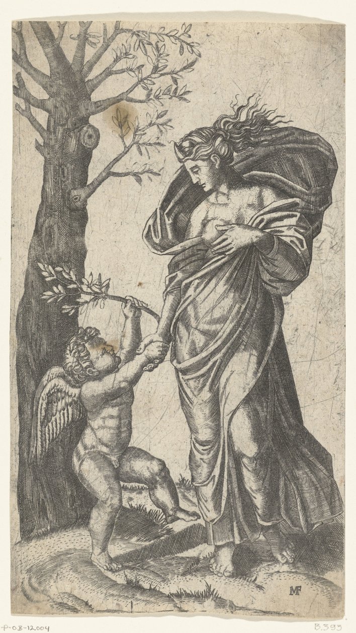 Forsoning af Minerva og Amor Fred af Anonymous