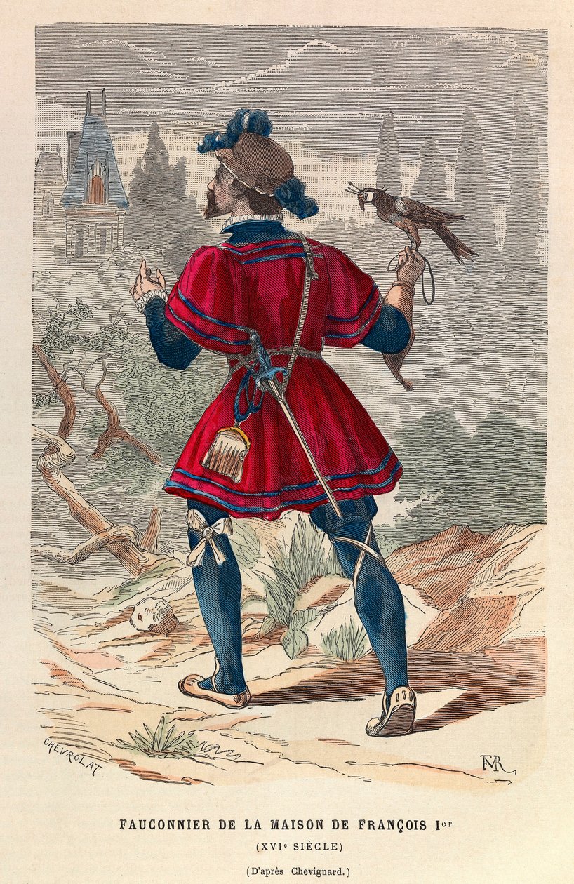 En falkonerer fra kong Francois I
