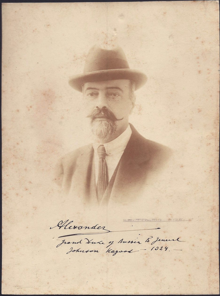 Alexandre Mikhailovitch de Russie - storhertug Alexander Mikhailovich af Rusland (1866-1933), Anonym. Fotografi af Anonymous Anonymous