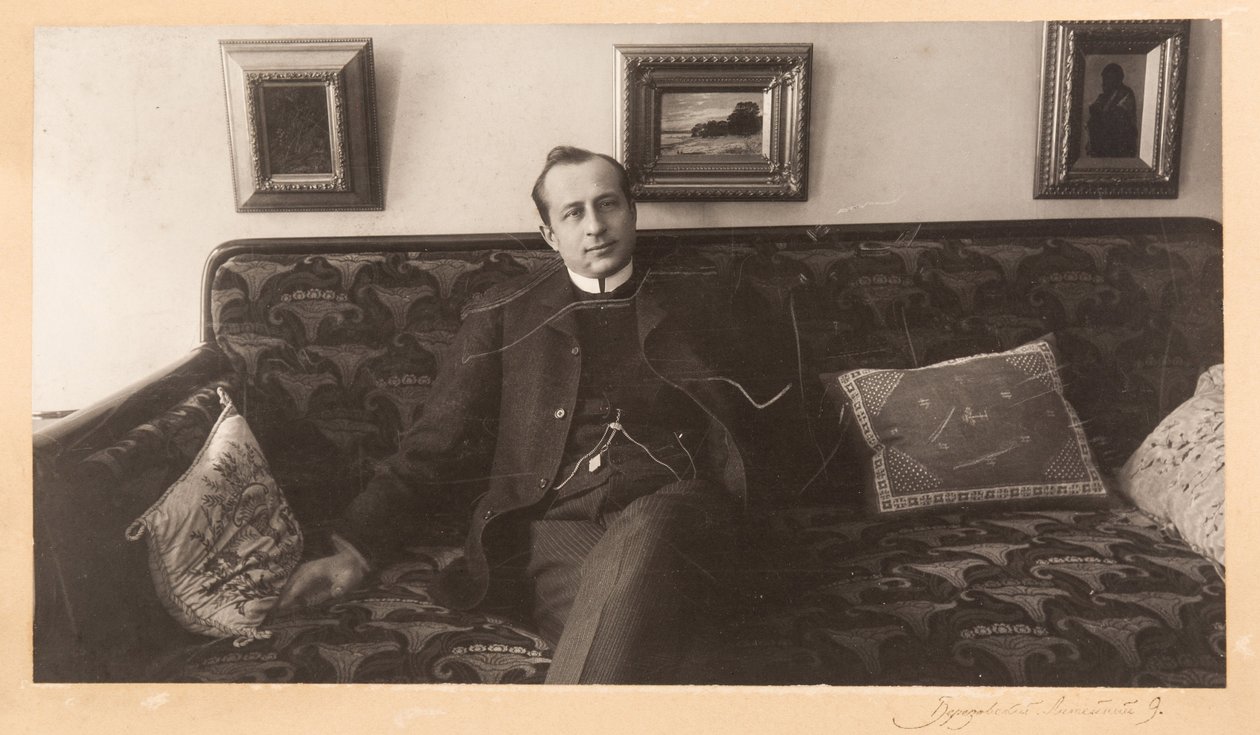 Alexandre Ziloti - Pianist og dirigent Alexander Siloti (1863-1945) - Anonym. Fotografi af Anonymous Anonymous
