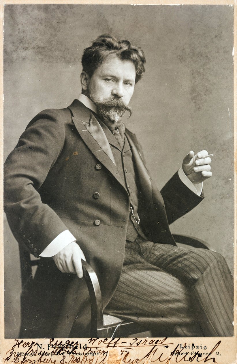 Arthur Nikisch - Portræt af dirigenten Arthur Nikisch (1855-1922) - Anonym. Fotografi af Anonymous Anonymous