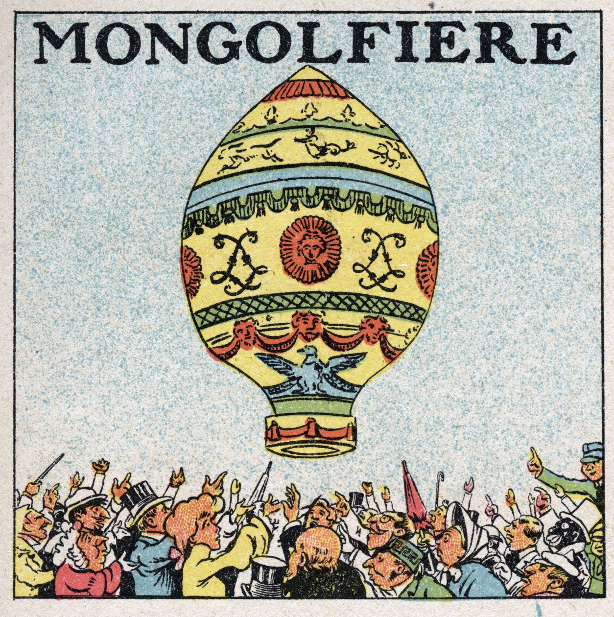 Balloner: Montgolfier-brødrenes ballon den 19. september af Anonymous Anonymous