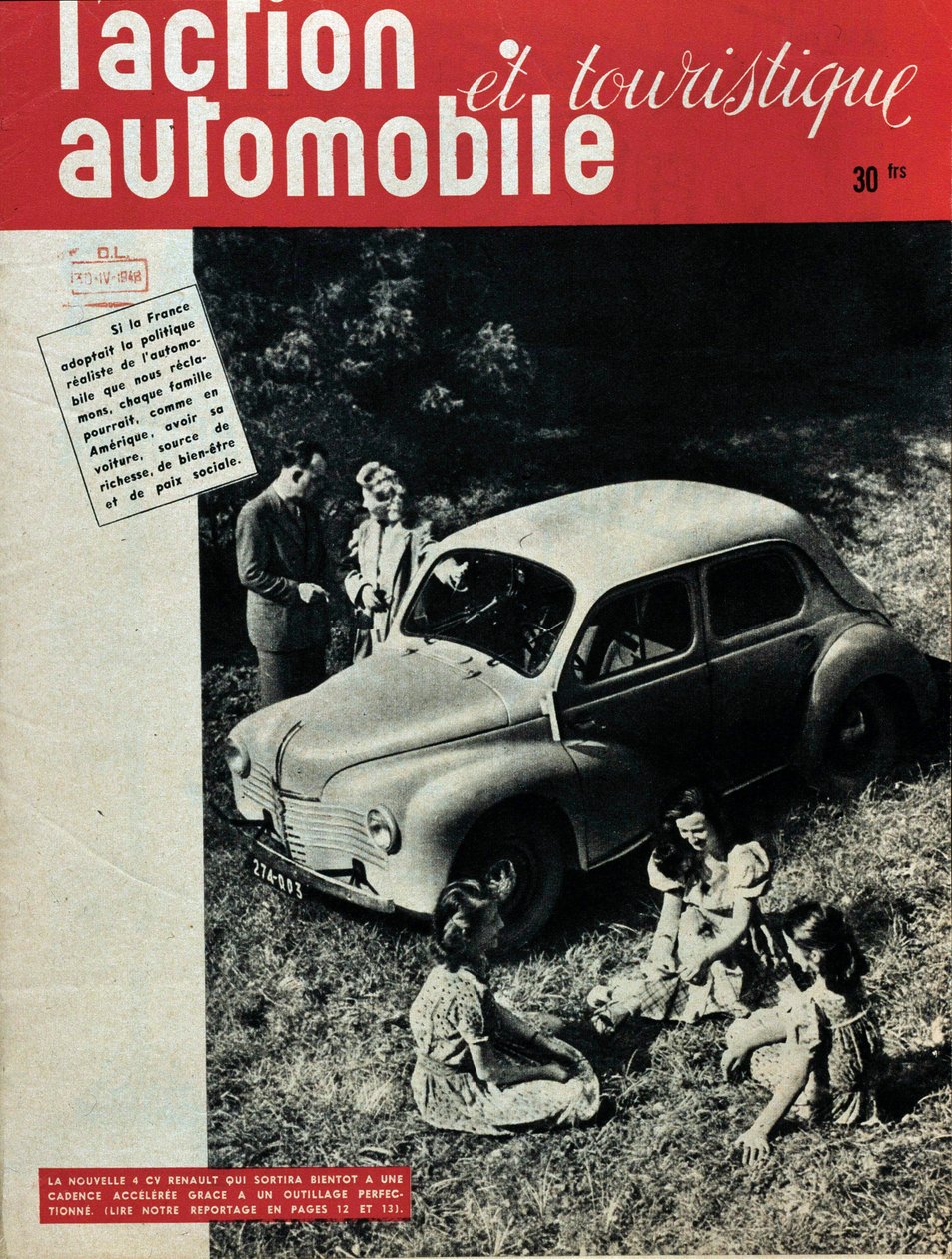 Forside af magasinet "" L