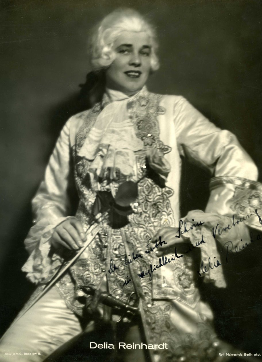Delia Reinhardt (1892-1974) i "" The Marriage of Figaro "" af Wolfgang Amadeus Mozart, Anonymous af Anonymous Anonymous