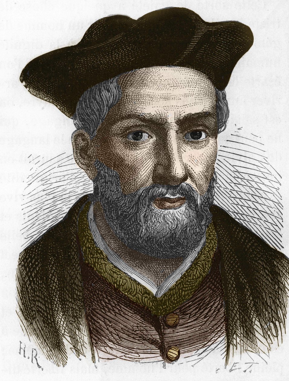 François Rabelais (1495 - 1553), fransk forfatter. af Anonymous Anonymous
