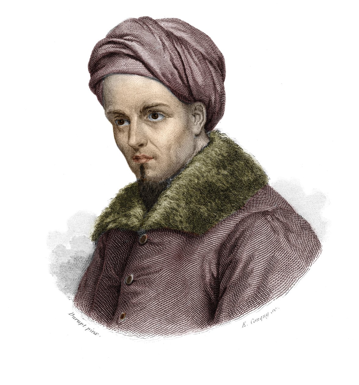 Jean Althen, ved hans rigtige navn Hovhannes Althounian (1710-1774) agronom af armensk oprindelse. i "Portrætter og historie af nyttige mænd: mænd og kvinder i alle lande og under alle forhold, som erhvervede rettigheder til anerkendelse af mænd" udgivet o af Anonymous Anonymous