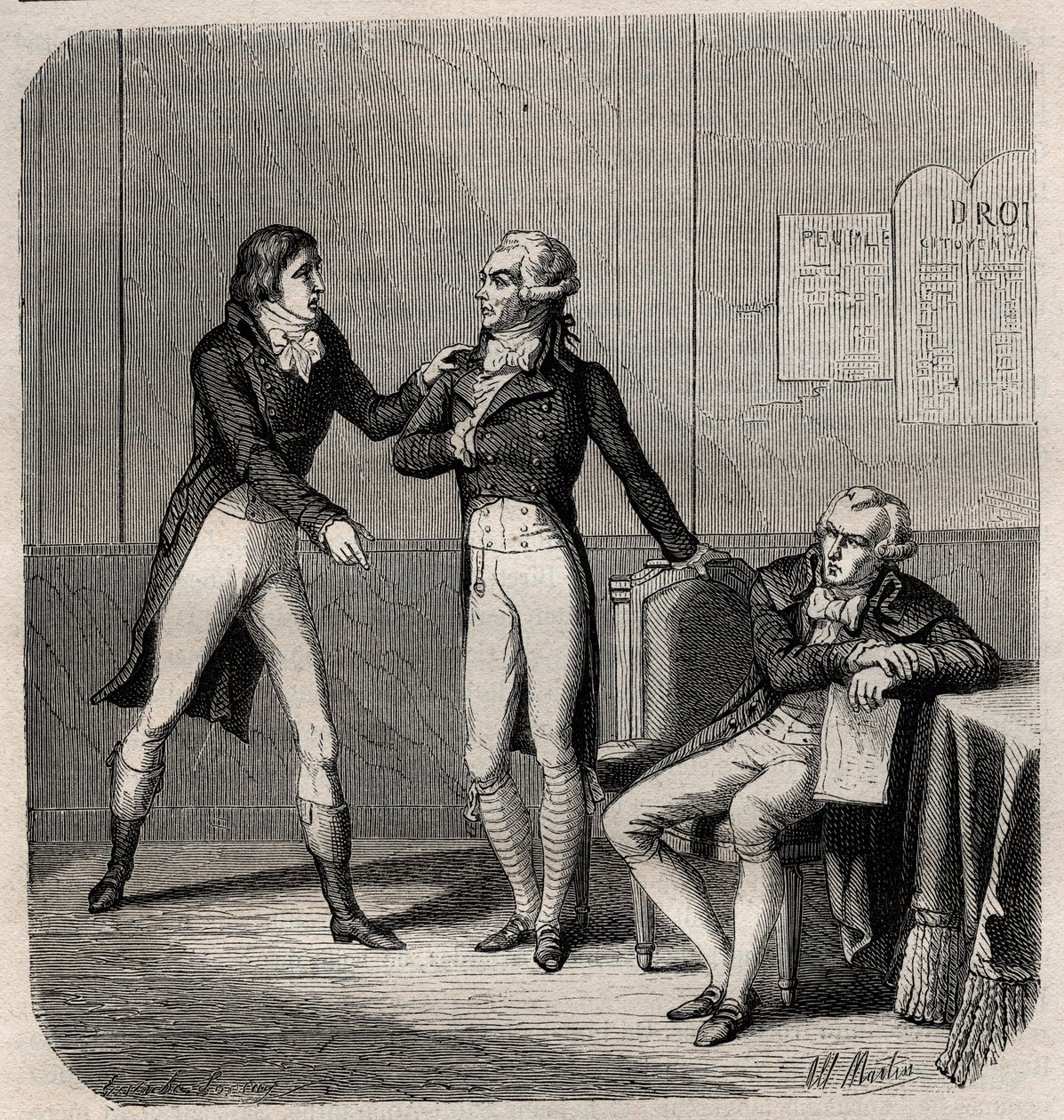 Maximilien Robespierre - Louis de Saint-Just (Saint-Just af Anonymous Anonymous