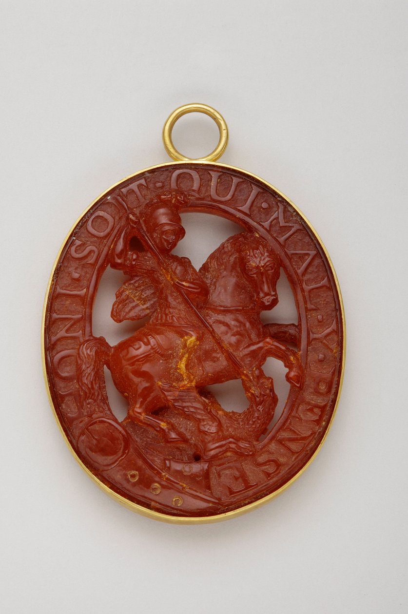 Order of the Garter: Lesser George-badge (slutningen af det 18. århundrede-begyndelsen af det 19. århundrede) af Anonymous Anonymous