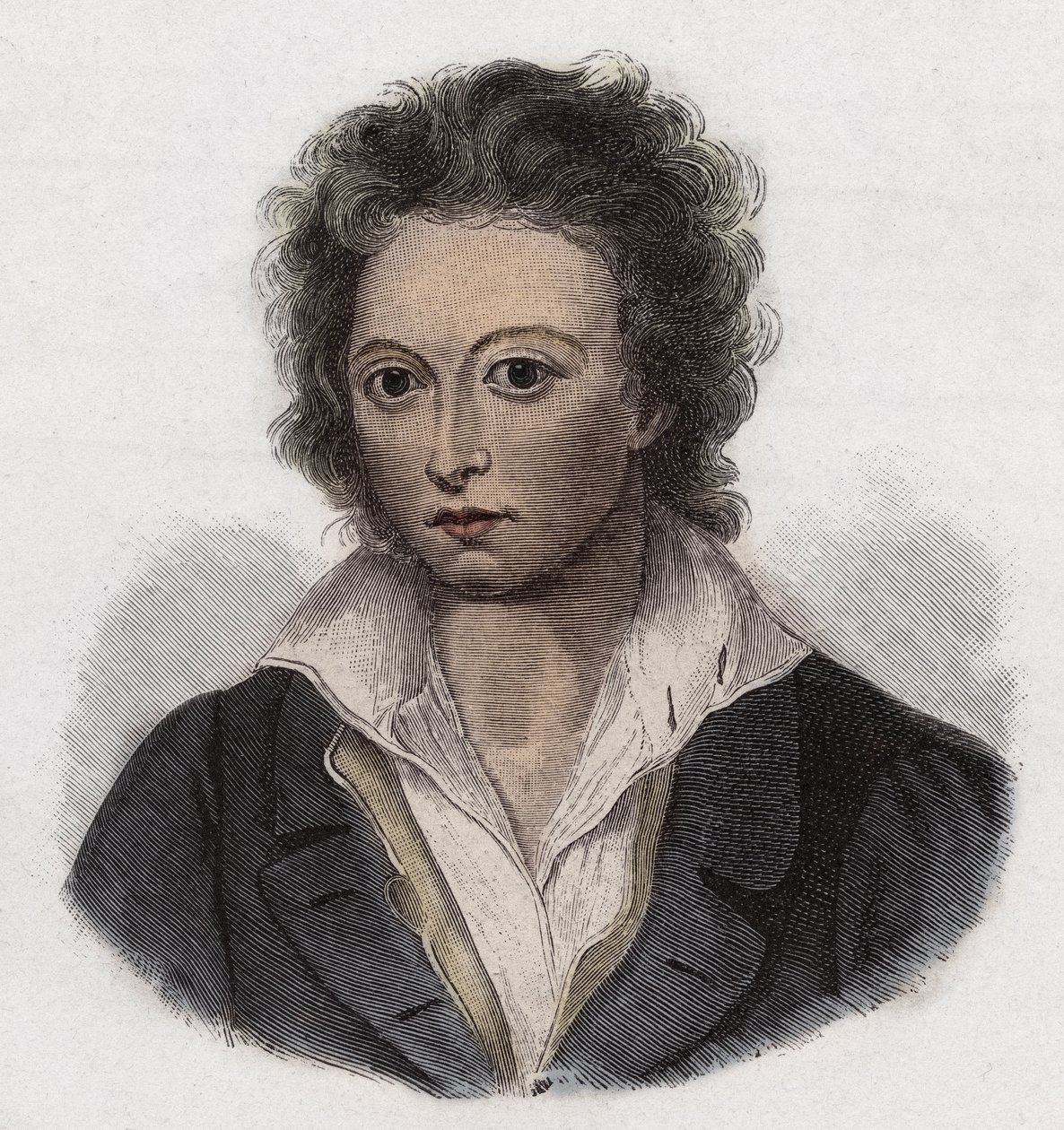 Percy Bysshe Shelley (1792-1822) engelsk digter- af Anonymous Anonymous