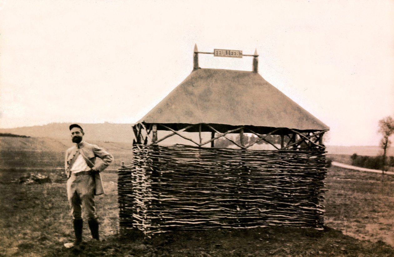 Fotografi fra et personligt album af en infanterieløjtnant under de første måneder af Første Verdenskrig (1., Iere af Anonymous Anonymous