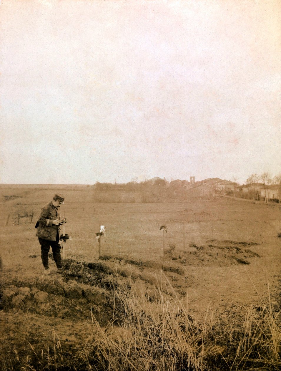 Fotografi fra et personligt album af en infanterieløjtnant under de første måneder af Første Verdenskrig (1., Iere af Anonymous Anonymous