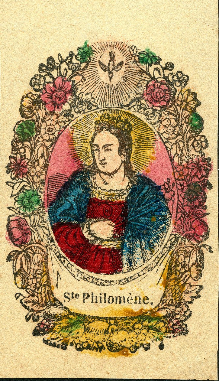 Fromt billede: Sankt Philomena (Epinaltryk) af Anonymous Anonymous
