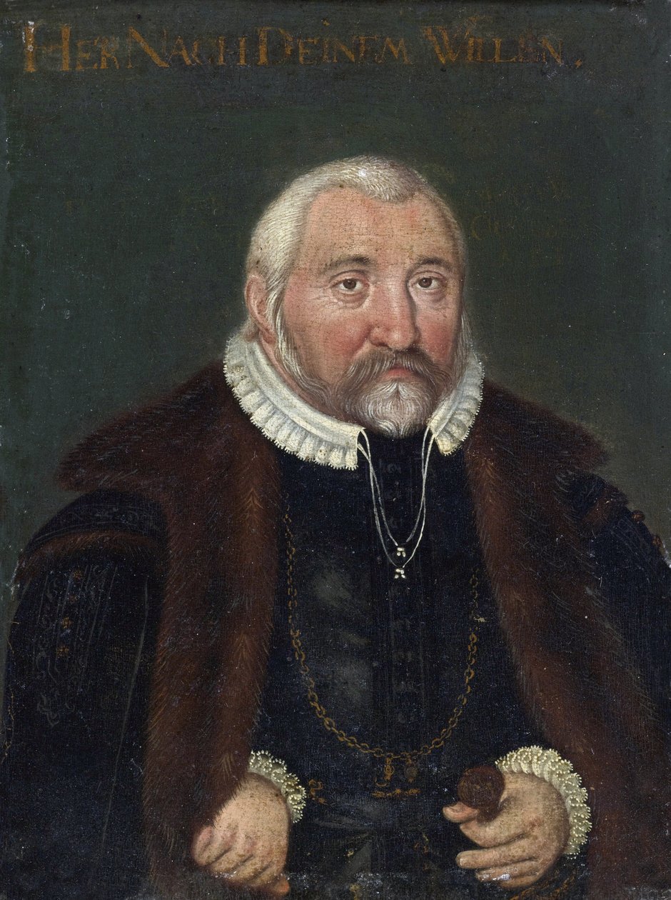 ""portræt af Frederik III af Pfalz sagde Frederic III Den fromme kurfyrst Pfalz af Rhinen (1515-1576)"" Anonymt maleri 1500-tallets privatsamling af Anonymous Anonymous