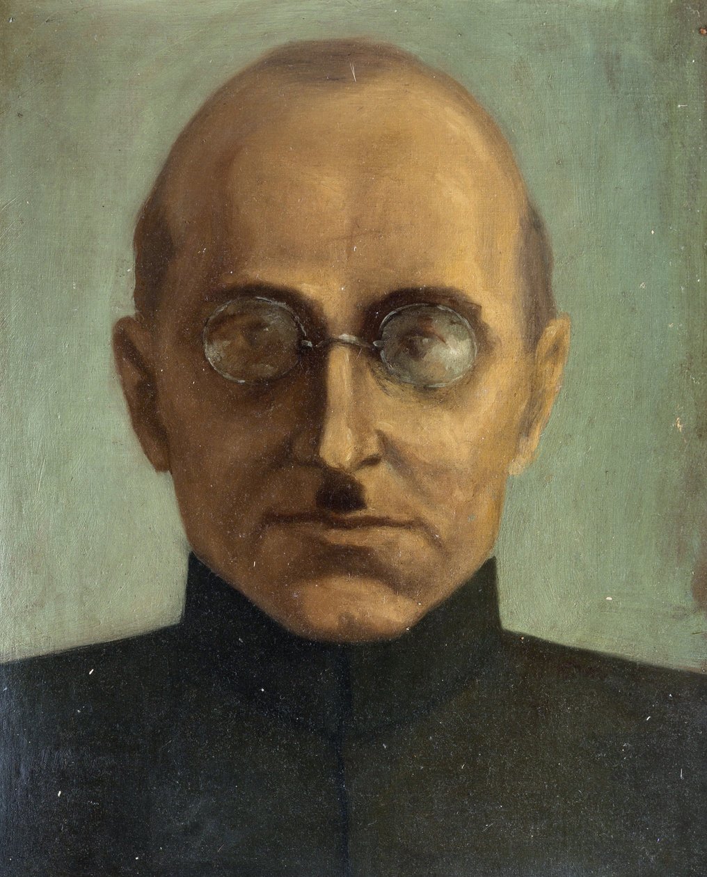 ""Portræt af Lavrenty Beria (eller Lavrenti Beriya) (1899-1953) sovjetisk statsmand"" Anonymt maleri Privat samling af Anonymous Anonymous