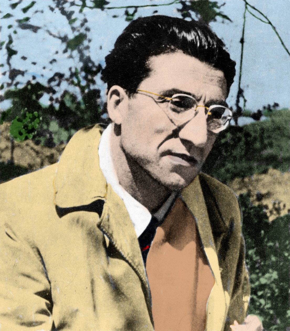 Portræt af Cesare Pavese. af Anonymous Anonymous