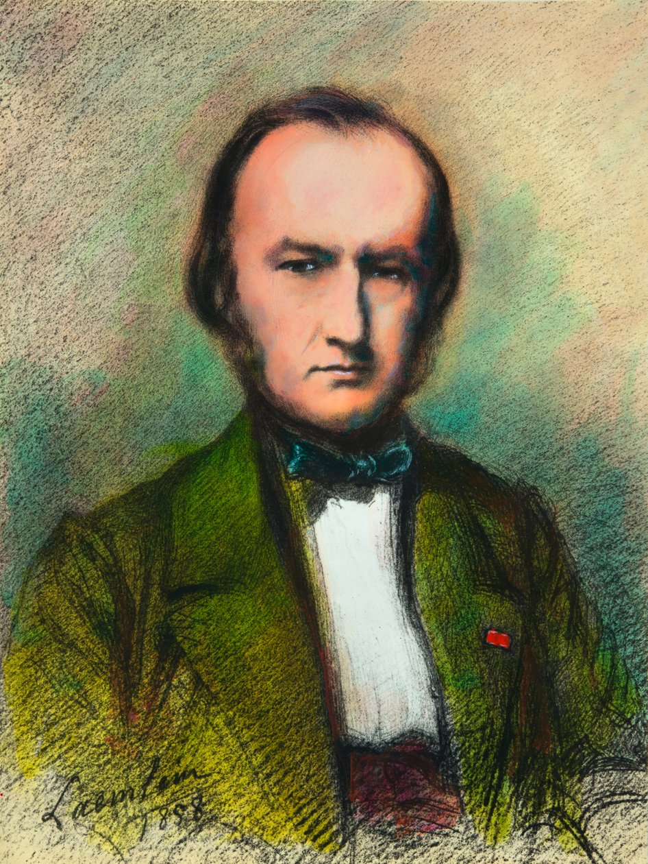 Portræt af Claude Bernard (1813-1878) Læge og Fysiolog, Privee Collection af Anonymous Anonymous