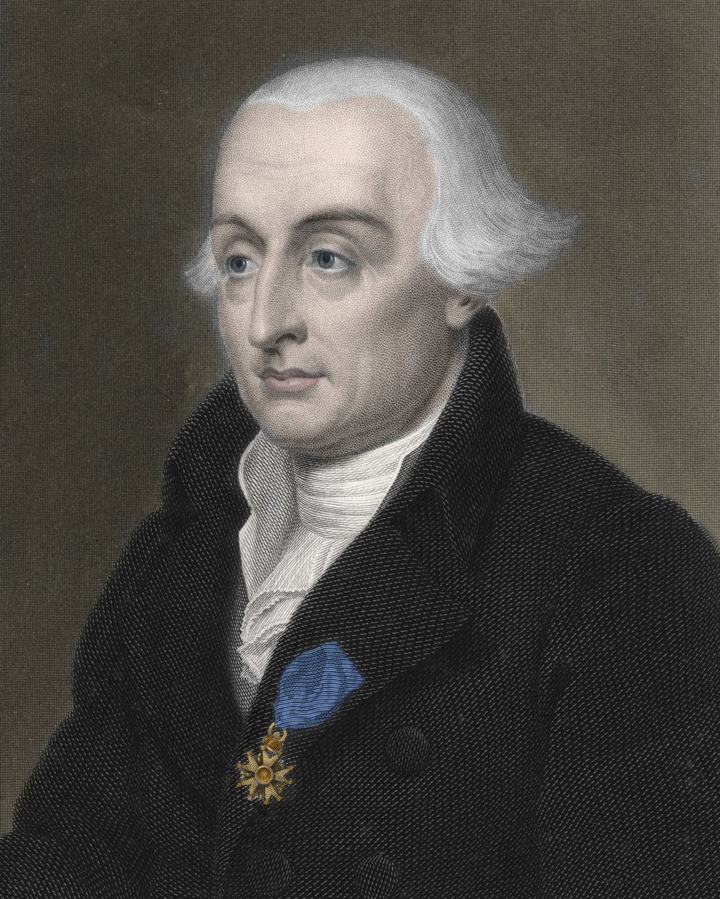 Portræt af grev Joseph-Louis de Lagrange (1736-1813) fransk matematiker - Joseph Louis Lagrange (1736-1813) fransk matematiker af Anonymous Anonymous