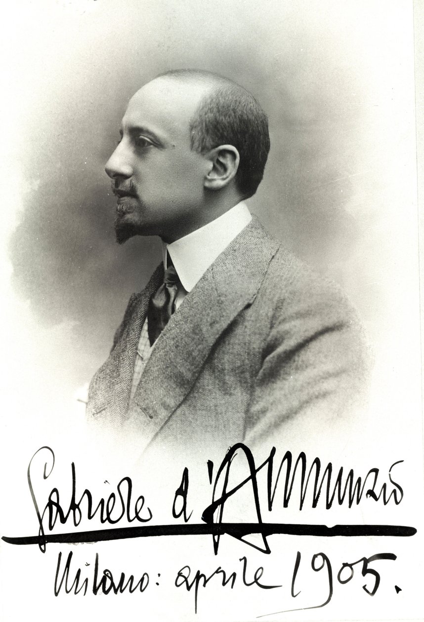 Portræt af Gabriele d
